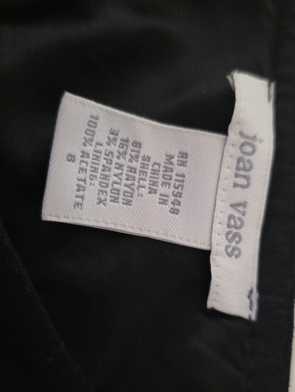 Joan Vass Black skirt